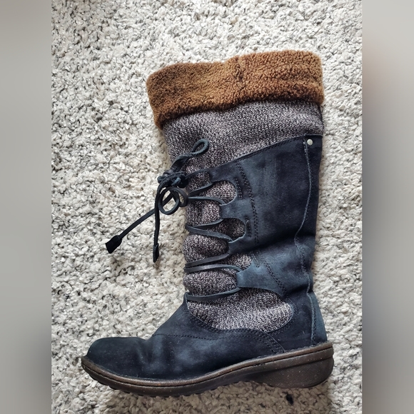UGG Australia Torrey Size 8 BOHO Winter Boots, mid calf with fur accent - Picture 9 of 14